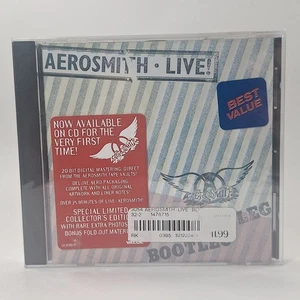 Aerosmith "Live Bootleg" BRAND NEW 1993 CD! STILL SEALED - FREE SHIPPING - Picture 1 of 8