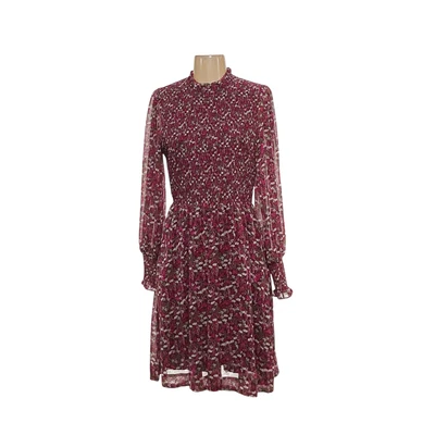 Vestido midi Draper James púrpura floral línea A Foto 1 de 4