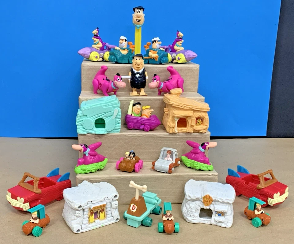 Lote Mixto De Colección 23 Piezas Los Picapiedra McDonald's Pez Cuerdas Happy Meal Juguetes Foto 1 de 4