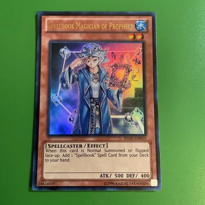 Yu-Gi-Oh! Spellbook Magician of Prophecy #REDU-EN015 NM - Image 1 of 2