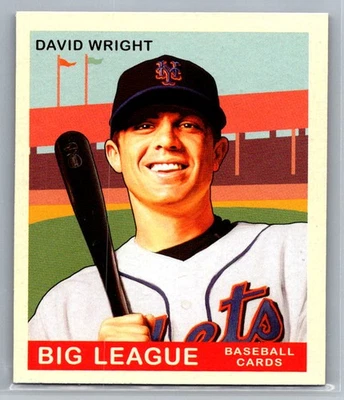 David Wright 2007 Upper Deck Goudey - Red Backs New York Mets #136 - Image 1 of 2
