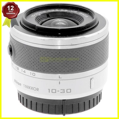 Nikon 1 Nikkor 10/30mm. f3,5-5,6 VR Bianco Obiettivo per fotocamere mirrorless - Immagine 1 di 4