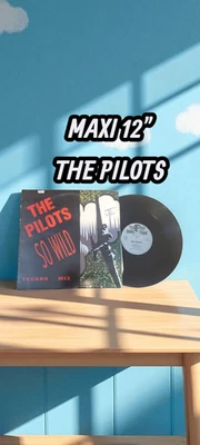 Disque Maxi 45 Tours Vinyle 12'' The pilots So wild Electronic techno Euro House - Photo 1/4