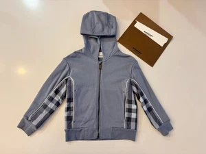 Authentic Burberry Graham Zip-Up Sweatshirt Size 6Y - Picture 1 of 7