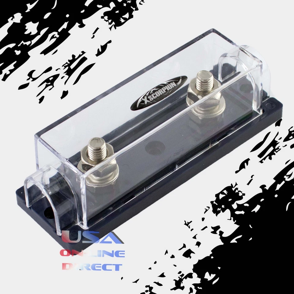 Portafusibles en Línea PLATINO ANL Anillo Universal Terminal Conexión Grado Marino Foto 1 de 1