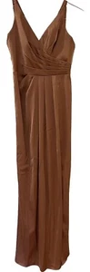 Azazie Bridesmaid Dress Wedding Guest Address Formal Long Gown Size 4 Altered - Picture 1 of 6