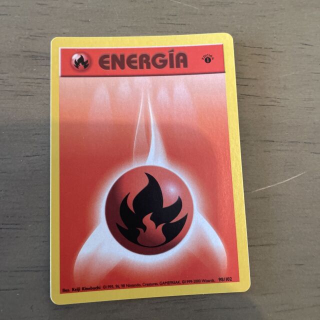 Energia Pokémon - Fogo - Kinoene Cards - A maior loja de Card