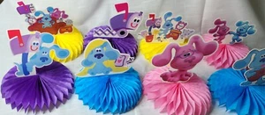 Blue's Clues Wabe Partybedarf 8er-Pack Hund Cartoon Kinder Junge Mädchen - Bild 1 von 10