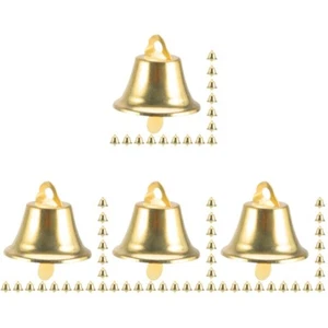  Set of 4 Trumpet Bell Baby Craft Small Bells Decorative Ornament - Zdjęcie 1 z 12