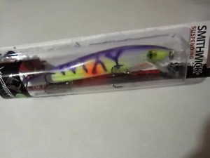 1 Señuelo Smithwick Suspending Perfect 10 Rogue VIPER Personalizado Púrpura Hielo BRILLANTE NUEVO EN PAQUETE - Imagen 1 de 7