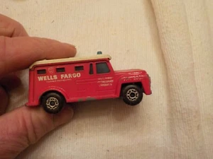 Vintage Matchbox Lesney 1978 Superfast, Armored Truck, No.#69 Wells Fargo - Picture 1 of 6