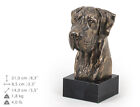 GREAT DANE (NON COUPÉ), statue en marbre buste canin, ArtDog, CA