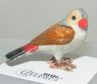 Little Critterz Miniature Orange-cheeked Waxbill Finch "Estrilda" LC900