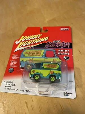 Johnny Lightning Scooby Doo The Mystery Machine Van Cartoon Network Green Chrome - Image 1 of 4