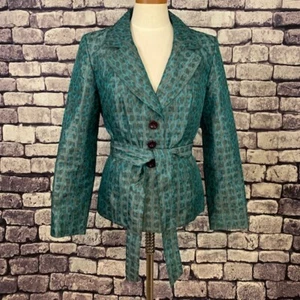 Classiques Entier Belted Rain Jacket Size M - Picture 1 of 12