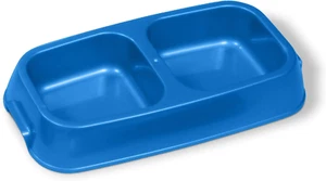 Van Ness Pet Lightweight Medium Double Dish Feeder for Cats and Dogs, 42 OZ Capa - Picture 1 of 12
