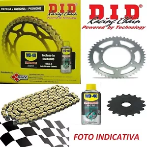 KIT TRASMISSIONE DID CATENA CORONA PIGNONE YAMAHA MT-07 Tracer 700 2016-2017 - Foto 1 di 5