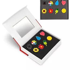 Pokemon Cartoon Anime All 8 Kanto Gym Badges Gen. 1 for Cosplay - Collector Box - Picture 1 of 6