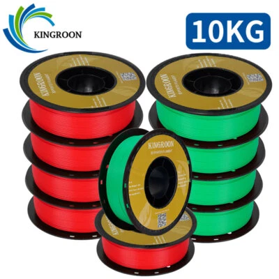 10KG PLA PETG Matte PLA+ High Speed 1.75 3D Printer Filament Bundles Spools 1KG - Image 1 of 4