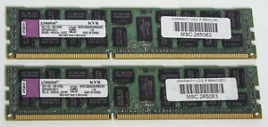 Kingston KVR1333D3D4R9S/8G PC3-10600 CL9 Registered (8X2=16GB) ECC MEMORY - Picture 1 of 6