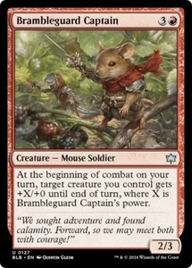 BRAMBLEGUARD CAPTAIN x4 mtg NM-M Bloomburrow 4 Unc - Picture 1 of 1