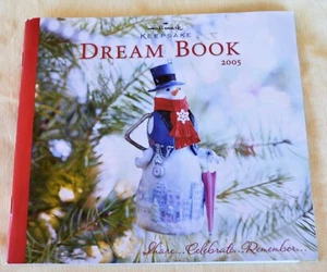 Hallmark Keepsake Ornament Dream Book 2005 Catalog Share Celebrate Remember - Picture 1 of 7