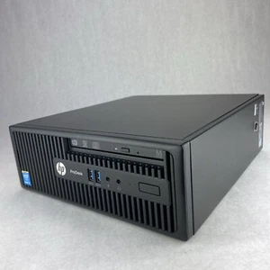 HP ProDesk 400 G2.5 SFF Intel Quad Core i5-4590s 3GHz 1x8GB RAM DVDRW No HDD OS - Picture 1 of 15