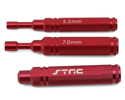 ST Racing Concepts 5.5mm & 7mm Aluminum Nut Divers w/1/4" Wrench Handle - Image 1 of 2