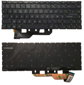 Klawiatura francuska MSI Prestige 15 A10SC-219CN A10SC-220CN V190622AK podświetlana - Zdjęcie 1 z 1