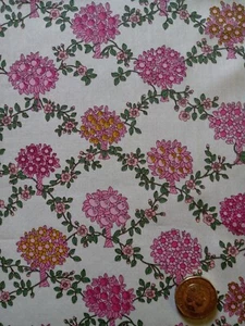 SUMMER ORCHARD - A - fruit trees - Liberty Tana Lawn cotton approx 44 x 30 cm - Picture 1 of 3
