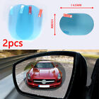 2pcs Car Rearview Mirror Sticker Anti-fog Rainproof Protective Film Accessories