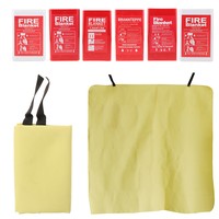 Fiberglass Fire Blanket Emergency Survival Flame Retardant Safety Protection