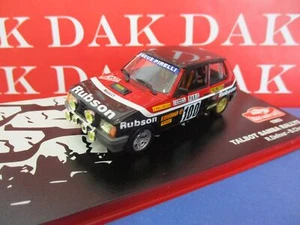 Die cast 1/43 Modellino Auto Talbot Samba Rally Monte Carlo 1983 R. Defour - Foto 1 di 4