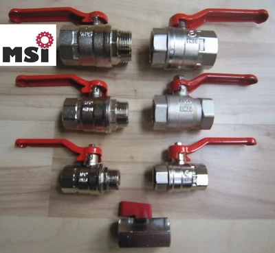 Kugelhahn Absperrhahn 1.2 Zoll - 3" ! Absperrventil mit Griff Hebel Wasserhahn - Bild 1 von 4