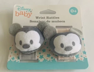Disney Baby Mickey Mouse - Baby Wrist Rattles - 0 months + - Picture 1 of 5