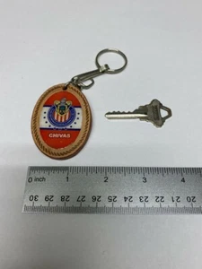 chivas guadalajara llavero piel cuero - Imagen 1 de 2