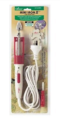 Clover Mini Iron II The Adapter Use For Quilting Sewing Floral Crafting Etc • 26.60€