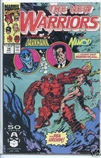 New Warriors 1990 series # 14 near mint comic book