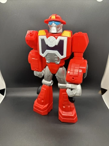 Hasbro Playskool Heroes Transformers Rescue Bots Heatwave The Fire-Bot 12" 2013 Cover