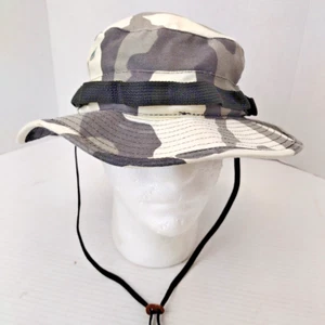Urban Camo Boonie Cover - Military Spec Jungle Hat - Hot Weather - Made in USA - Picture 1 of 11