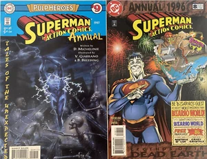 ACTION COMICS ANNUALS NUMBER'S 8-9. (2 ISSUE 1996-1997 LOT). DC COMICS. - Picture 1 of 11