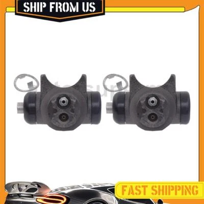 Rear Drum Brake Wheel Cylinder 2PCS For 1988-1991 GMC S15 Jimmy 4.3L 4WD RWD - Image 1 of 4