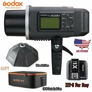 US Godox AD600BM Flash Strobe Flashgun Studio Light+X2T-S Trigger+Case For Sony - Picture 1 of 10