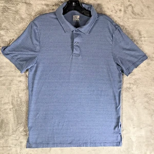 32 Grad cooles Poloshirt Herren Größe M Blau Kurzarm Polyester Elasthan - Bild 1 von 9