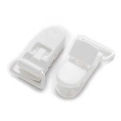 5pcs Plastic Dummy Clips Making Toys and Stationery Pacifier Holders Crafts - Image 1 of 3