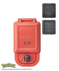 Pokemon BRUNO hot sandwich maker BOE131-GR AC100V from Japan New - Picture 1 of 40