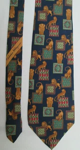-AUTHENTISCHE Krawatte Krawatte SALVATORE FERRAGAMO 100% Seide sehr guter Zustand Vintage    - Bild 1 von 4