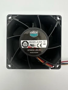 Cooler Master 6 Pin 15000 HIGH RPM 80mm Delta Server Case Fan DF0803812B2UN - Picture 1 of 4