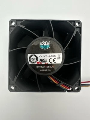 Cooler Master 6 Pin 15000 HIGH RPM 80mm Delta Server Case Fan DF0803812B2UN - Image 1 of 4
