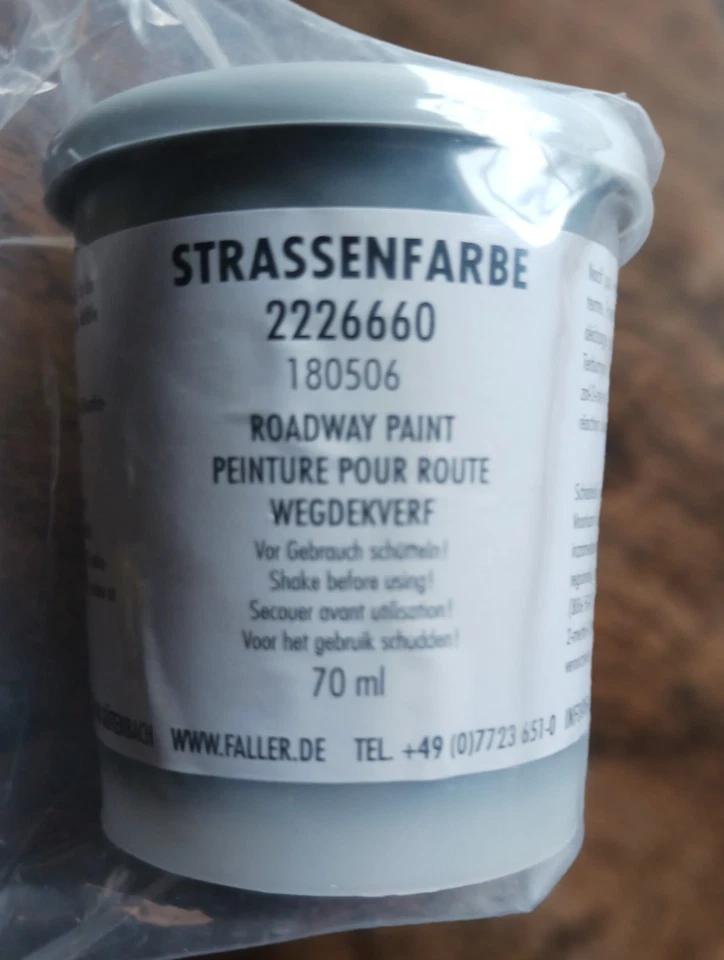 Pintura de carretera Faller Car System 180506--nueva--70 ml Foto 1 de 1